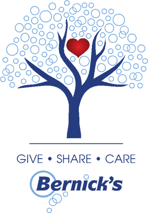 Bernick's Tree: Give, Share, Care.