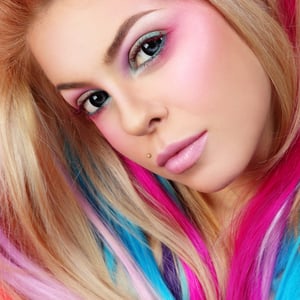All about Mortar. The Strategy Based Message that Holds Your Brand Together | Young Girl with Colorful Hair