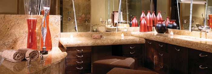C&D Granite Bathroom Countertop