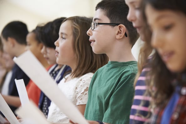 How to Tie Your Radio Marketing Plan Into Other Efforts, Kids Singing in a Choir